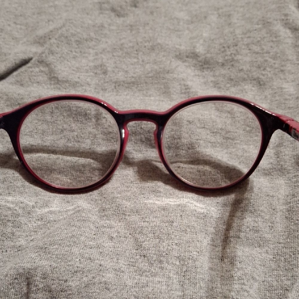 Disney Foster Grant Round 2.50 Reading Glasses - Pink and Navy - Picture 3 of 5